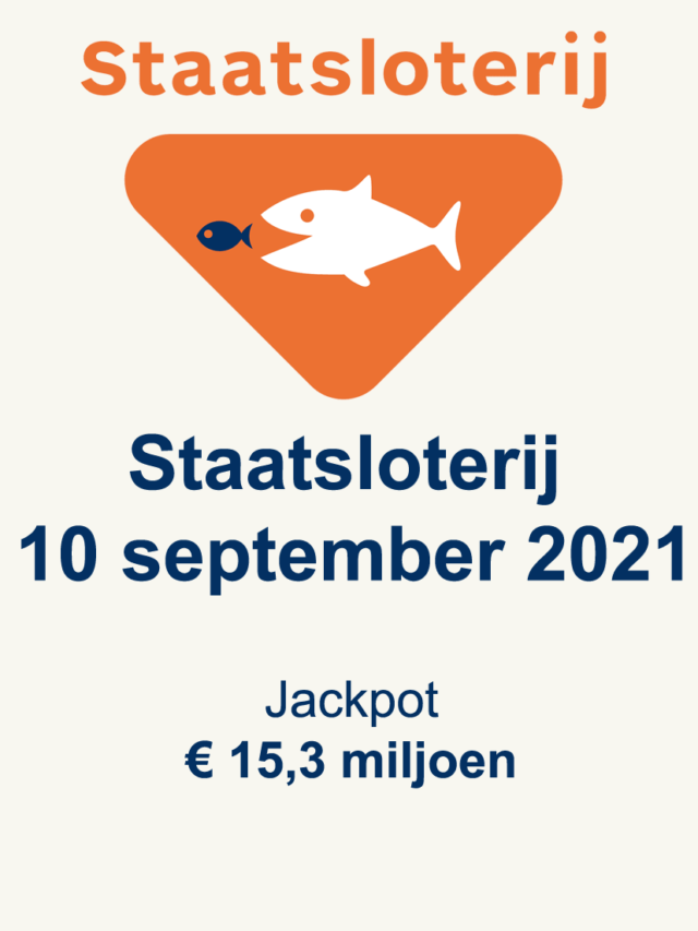 Staatsloterij 10 September 2021 Loten Nl